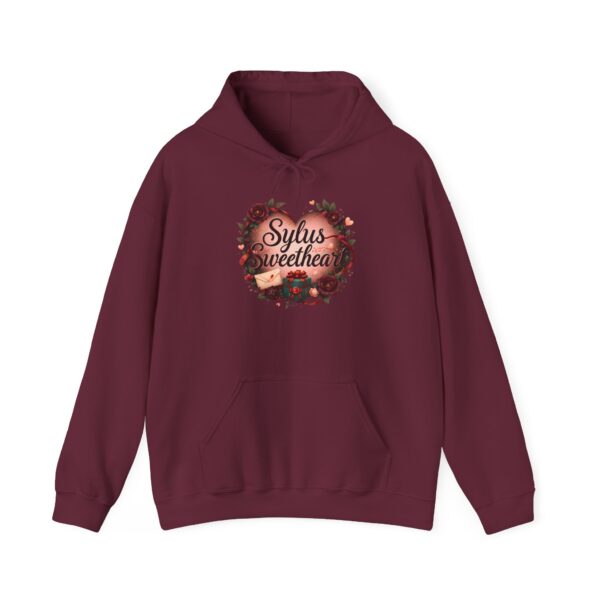 Hooded Sweatshirt - Sylus Sweetheart: Forever My Crimson Love (＊๑˘◡˘) - Image 10