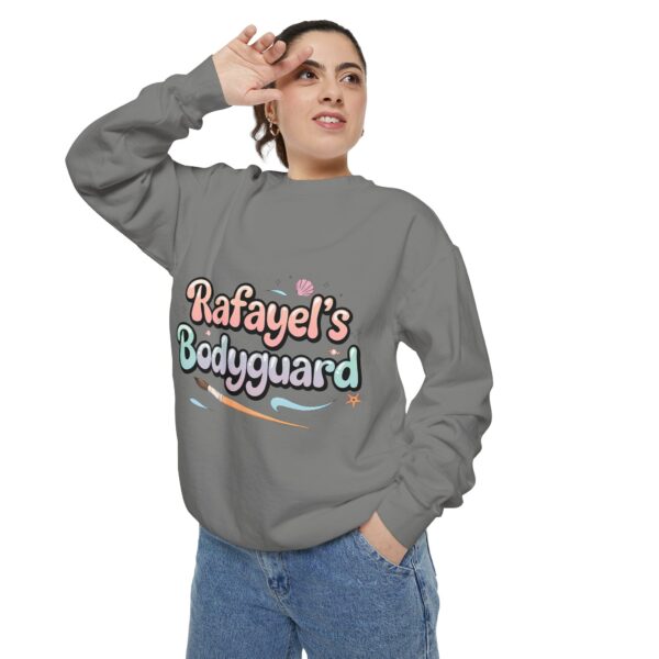Rafayel's Bodyguard Unisex Garment-Dyed Sweatshirt - His Fierce Protector, His Secret Desire  ★~(◠‿◕✿) - Image 11
