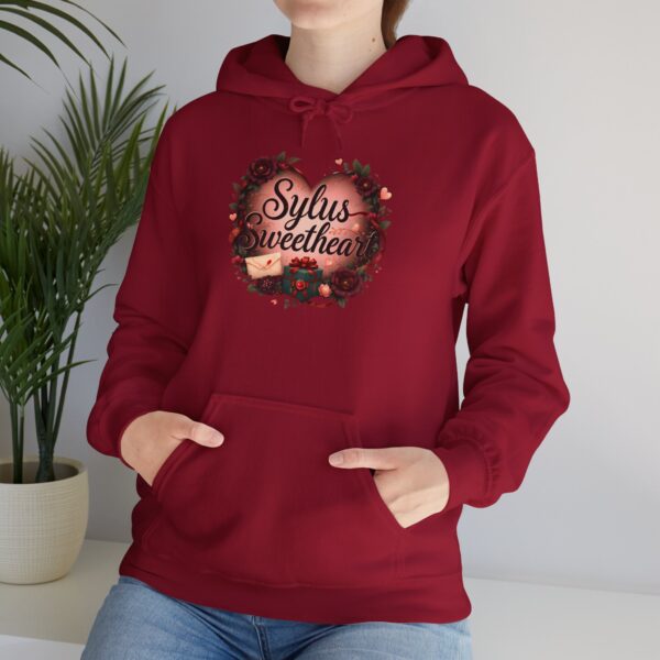 Hooded Sweatshirt - Sylus Sweetheart: Forever My Crimson Love (＊๑˘◡˘) - Image 33