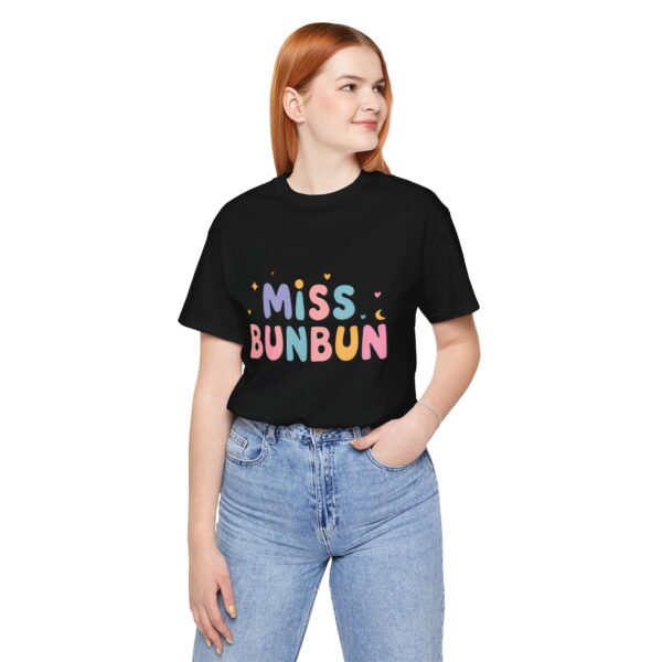 Miss Bunbun Unisex Jersey Tee - Cute and Playful Graphic T-Shirt (≖ᴗ≖✿) - Image 10