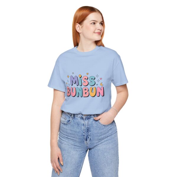 Miss Bunbun Unisex Jersey Tee - Cute and Playful Graphic T-Shirt (≖ᴗ≖✿) - Image 12