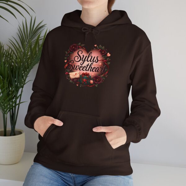 Hooded Sweatshirt - Sylus Sweetheart: Forever My Crimson Love (＊๑˘◡˘) - Image 15