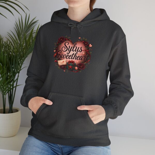 Hooded Sweatshirt - Sylus Sweetheart: Forever My Crimson Love (＊๑˘◡˘) - Image 18