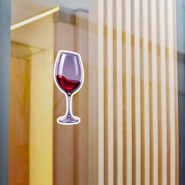 Vinyl Decal - Sylus' Crimson Wine Glass Design 🍷 - Image 2