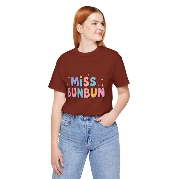 Miss Bunbun Unisex Jersey Tee - Cute and Playful Graphic T-Shirt (≖ᴗ≖✿) - Image 36