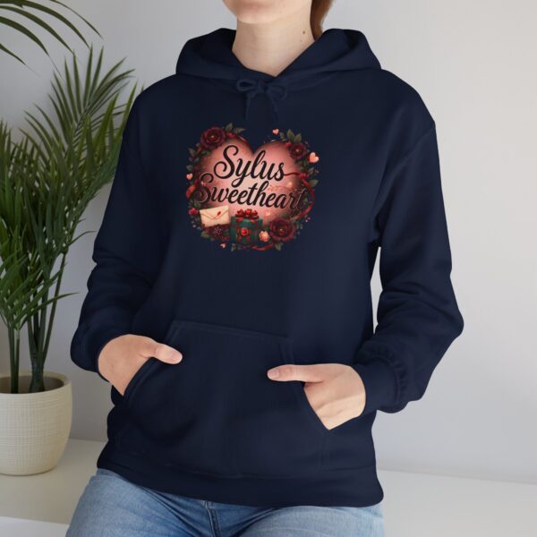 Hooded Sweatshirt - Sylus Sweetheart: Forever My Crimson Love (＊๑˘◡˘) - Image 27