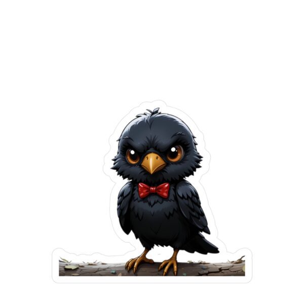 Vinyl Decal - Sylus' Mischievous Crow Companion 🎀 - Image 2