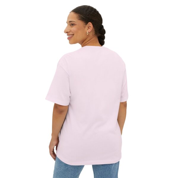 Mrs. Sylus Unisex Oversized Boxy Tee – Where Style Meets Sweet Chaos  (~￣³￣)~ - Image 9