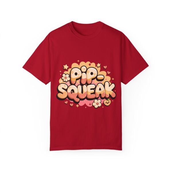 Pip-Squeak Unisex Garment-Dyed T-Shirt - Fun & Trendy Graphic Tee - Image 2