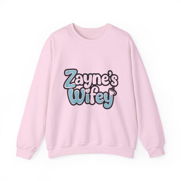 Zayne's Wifey Unisex Heavy Blend™ Crewneck Sweatshirt - Hot Obsession (─‿‿─) ♡ - Image 22