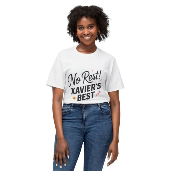 T-shirt - No Rest Xavier’s Best Unisex HD Cotton™ Tee with Mischief and Charm ( *’ω’* ) - Image 4