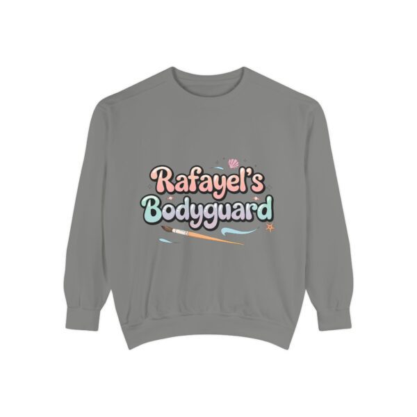 Rafayel's Bodyguard Unisex Garment-Dyed Sweatshirt - His Fierce Protector, His Secret Desire  ★~(◠‿◕✿) - Image 9