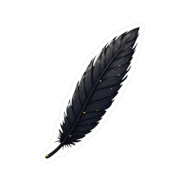Vinyl Decal - Sylus' Raven Feather of Fate Design 🖤 - Image 5