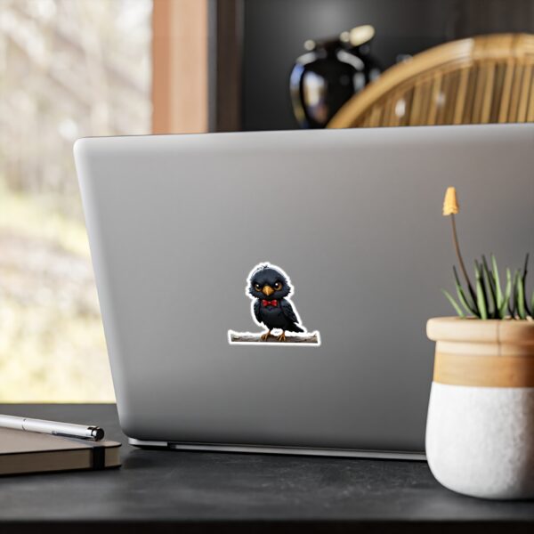 Vinyl Decal - Sylus' Mischievous Crow Companion 🎀 - Image 4