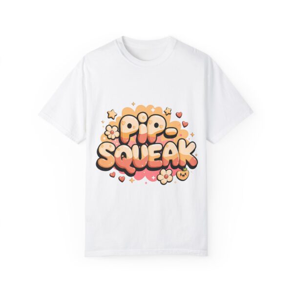 Pip-Squeak Unisex Garment-Dyed T-Shirt - Fun & Trendy Graphic Tee - Image 4