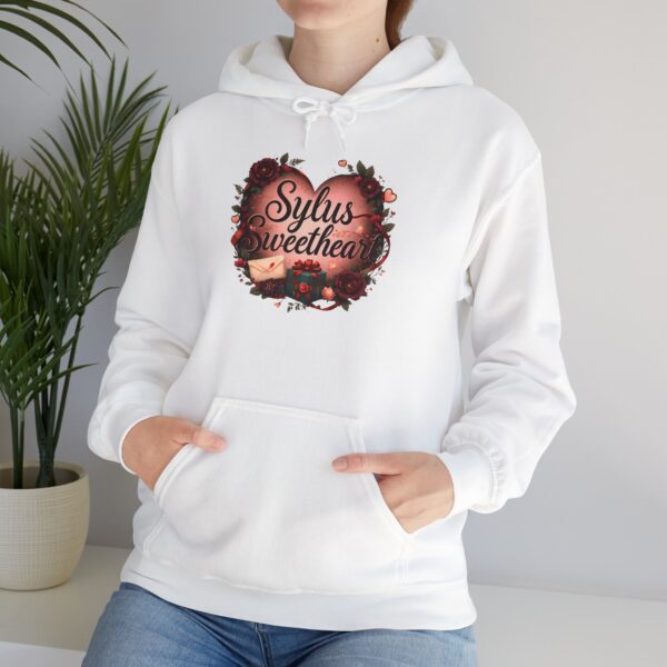 Hooded Sweatshirt - Sylus Sweetheart: Forever My Crimson Love (＊๑˘◡˘) - Image 6