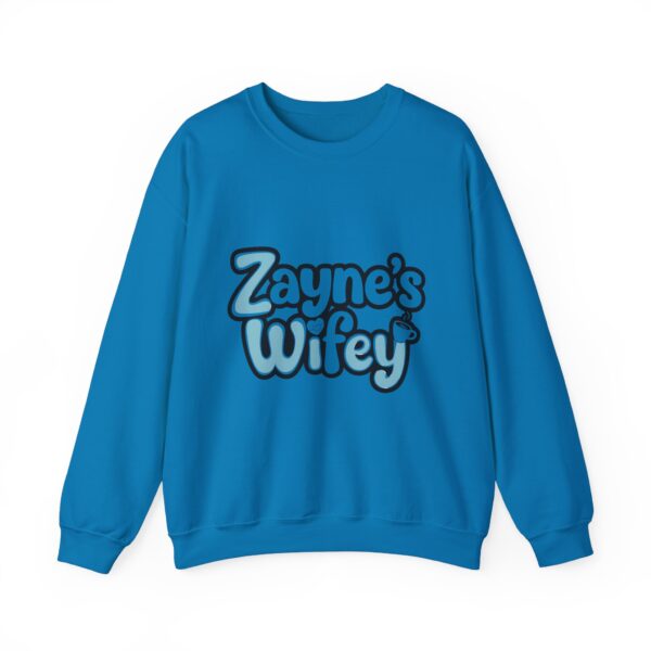 Zayne's Wifey Unisex Heavy Blend™ Crewneck Sweatshirt - Hot Obsession (─‿‿─) ♡ - Image 16