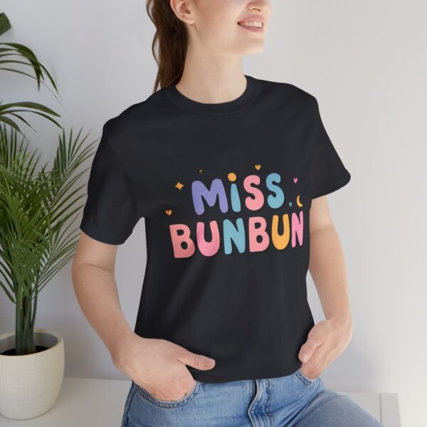 Miss Bunbun Unisex Jersey Tee - Cute and Playful Graphic T-Shirt (≖ᴗ≖✿)