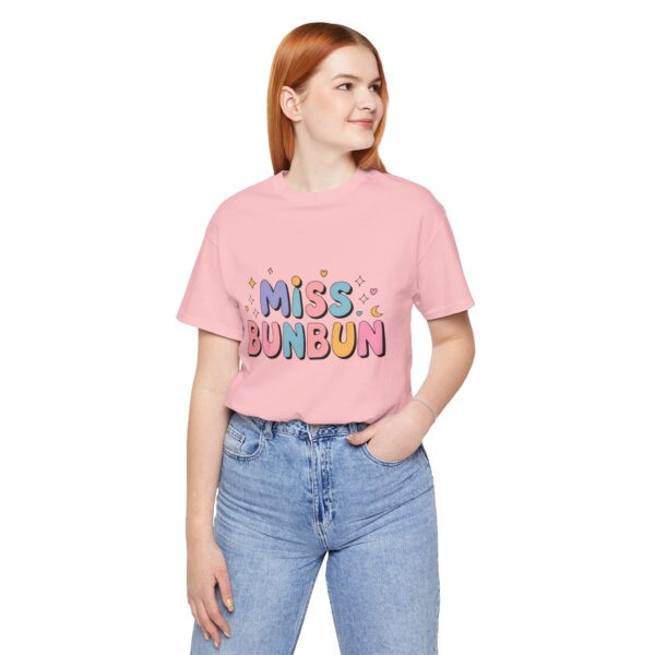 Miss Bunbun Unisex Jersey Tee - Cute and Playful Graphic T-Shirt (≖ᴗ≖✿) - Image 25
