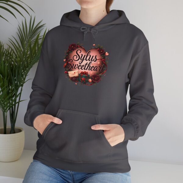 Hooded Sweatshirt - Sylus Sweetheart: Forever My Crimson Love (＊๑˘◡˘) - Image 24