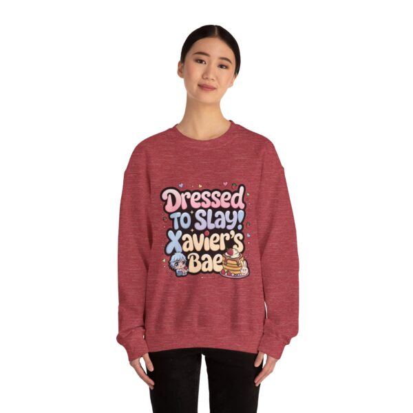 Crewneck Sweatshirt Dressed, Slay Hunter Xavier’s Bae (~￣³￣)~ - Image 34