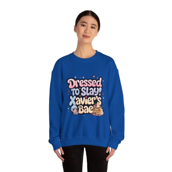 Crewneck Sweatshirt Dressed, Slay Hunter Xavier’s Bae (~￣³￣)~ - Image 32