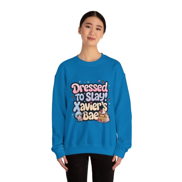 Crewneck Sweatshirt Dressed, Slay Hunter Xavier’s Bae (~￣³￣)~ - Image 28
