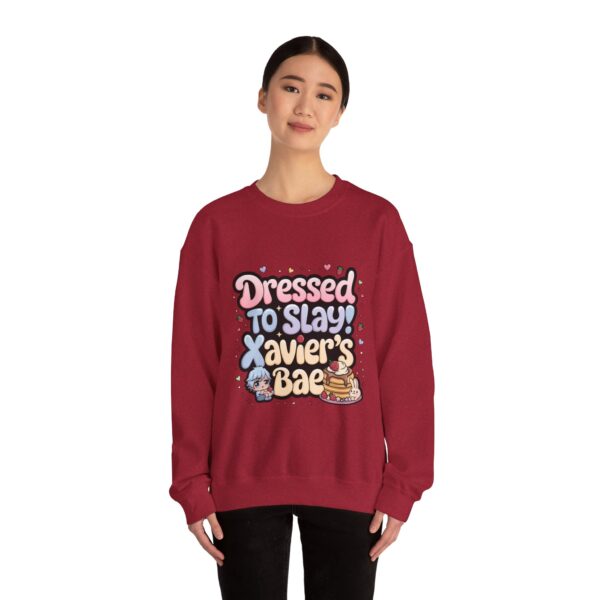 Crewneck Sweatshirt Dressed, Slay Hunter Xavier’s Bae (~￣³￣)~ - Image 36