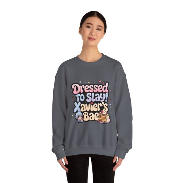 Crewneck Sweatshirt Dressed, Slay Hunter Xavier’s Bae (~￣³￣)~ - Image 30