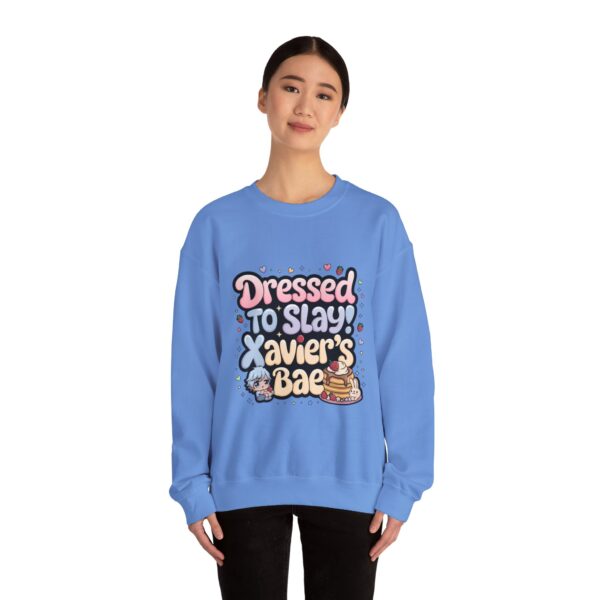 Crewneck Sweatshirt Dressed, Slay Hunter Xavier’s Bae (~￣³￣)~ - Image 25
