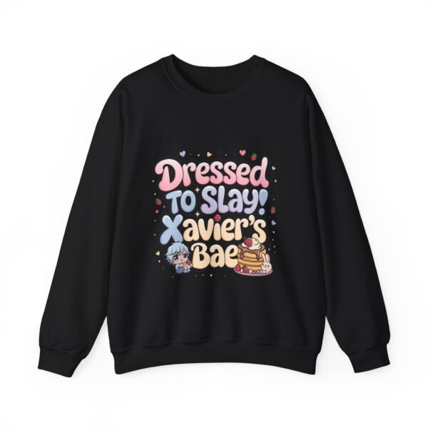 Crewneck Sweatshirt Dressed, Slay Hunter Xavier’s Bae (~￣³￣)~ - Image 10