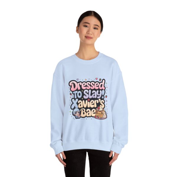 Crewneck Sweatshirt Dressed, Slay Hunter Xavier’s Bae (~￣³￣)~ - Image 22