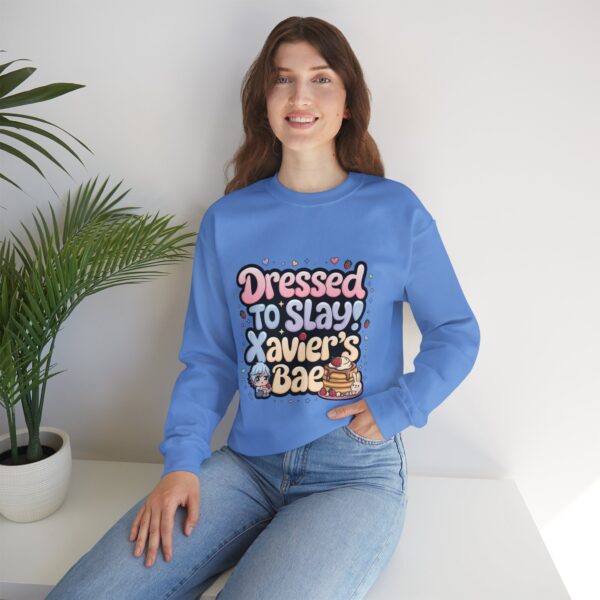 Crewneck Sweatshirt Dressed, Slay Hunter Xavier’s Bae (~￣³￣)~ - Image 24